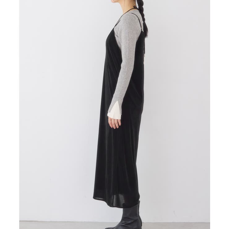 刺繍アソートベロアキャミワンピース/2WAY | VIS  | 詳細画像30 