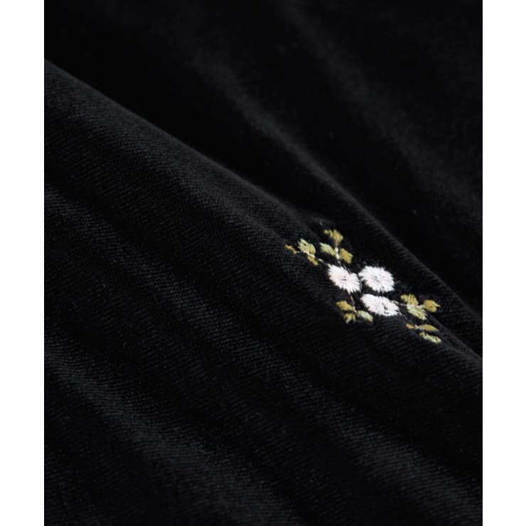 刺繍アソートベロアキャミワンピース/2WAY | VIS  | 詳細画像36 