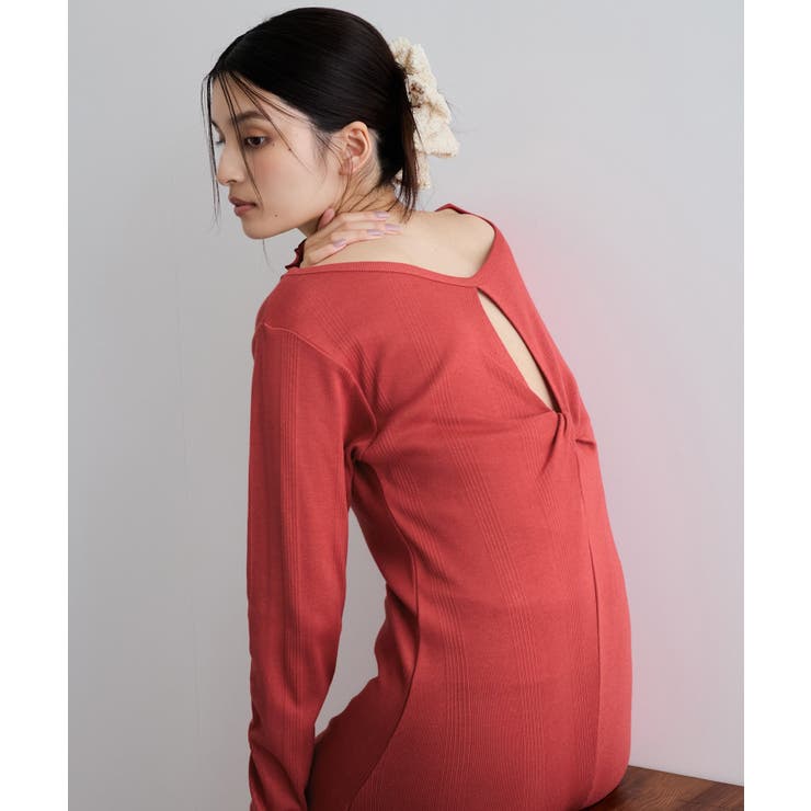 【Miller】VIS別注モデルバックオープンカットワンピース【洗える】 | VIS  | 詳細画像1 