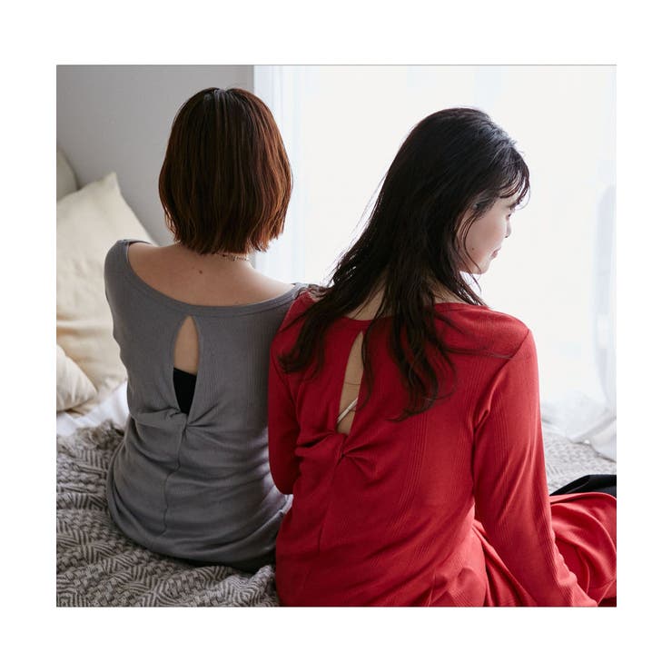 【Miller】VIS別注モデルバックオープンカットワンピース【洗える】 | VIS  | 詳細画像10 