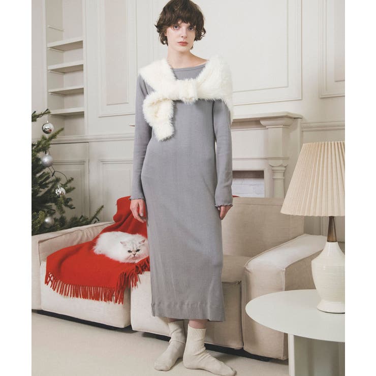 【Miller】VIS別注モデルバックオープンカットワンピース【洗える】 | VIS  | 詳細画像16 