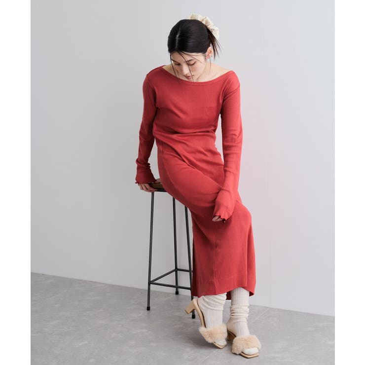 【Miller】VIS別注モデルバックオープンカットワンピース【洗える】 | VIS  | 詳細画像2 