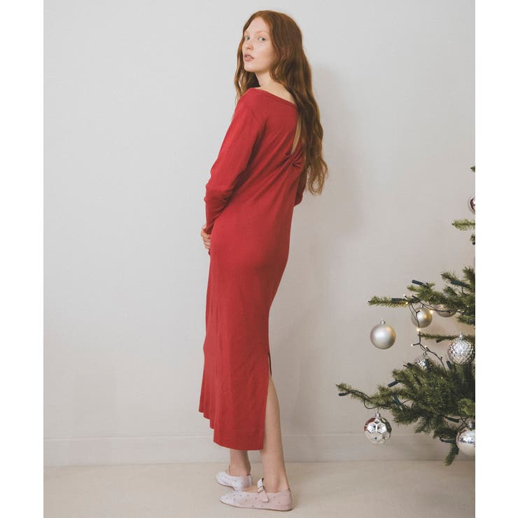 【Miller】VIS別注モデルバックオープンカットワンピース【洗える】 | VIS  | 詳細画像20 