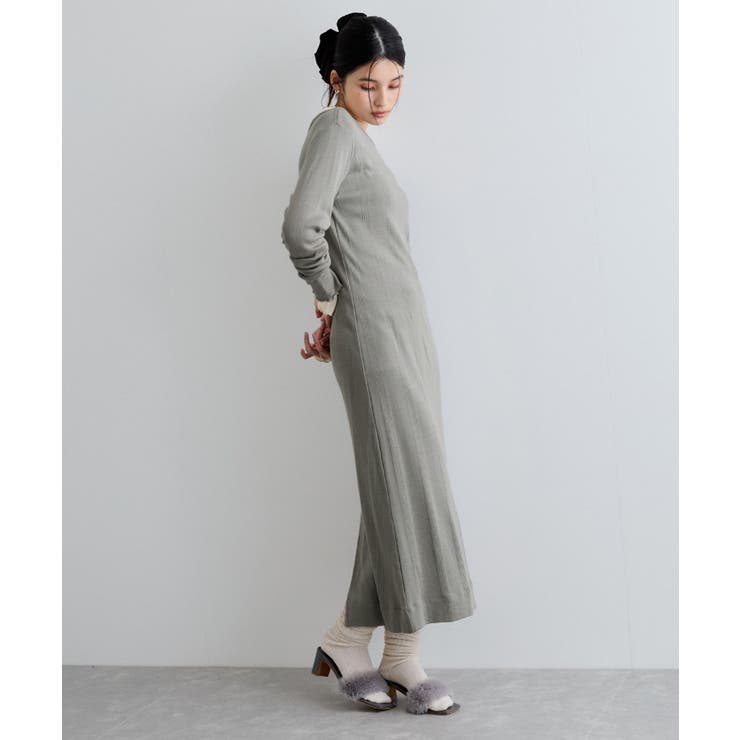 【Miller】VIS別注モデルバックオープンカットワンピース【洗える】 | VIS  | 詳細画像7 