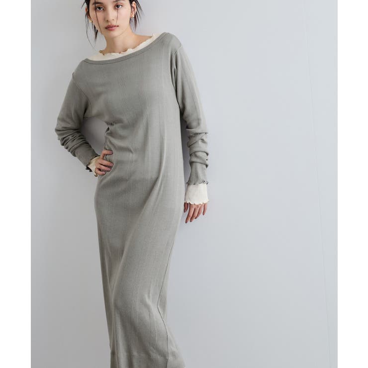 【Miller】VIS別注モデルバックオープンカットワンピース【洗える】 | VIS  | 詳細画像8 