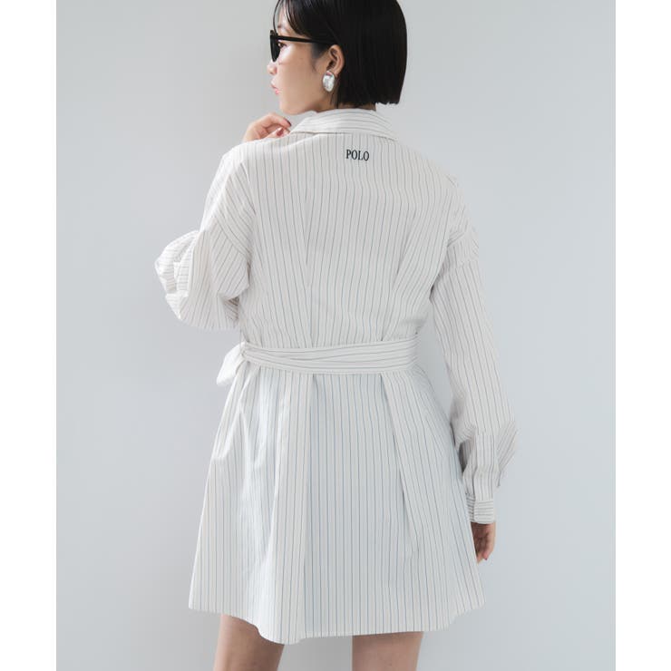 【POLO BCS】VIS別注ウエストタックフレアワンピース/WEB限定 | VIS  | 詳細画像21 