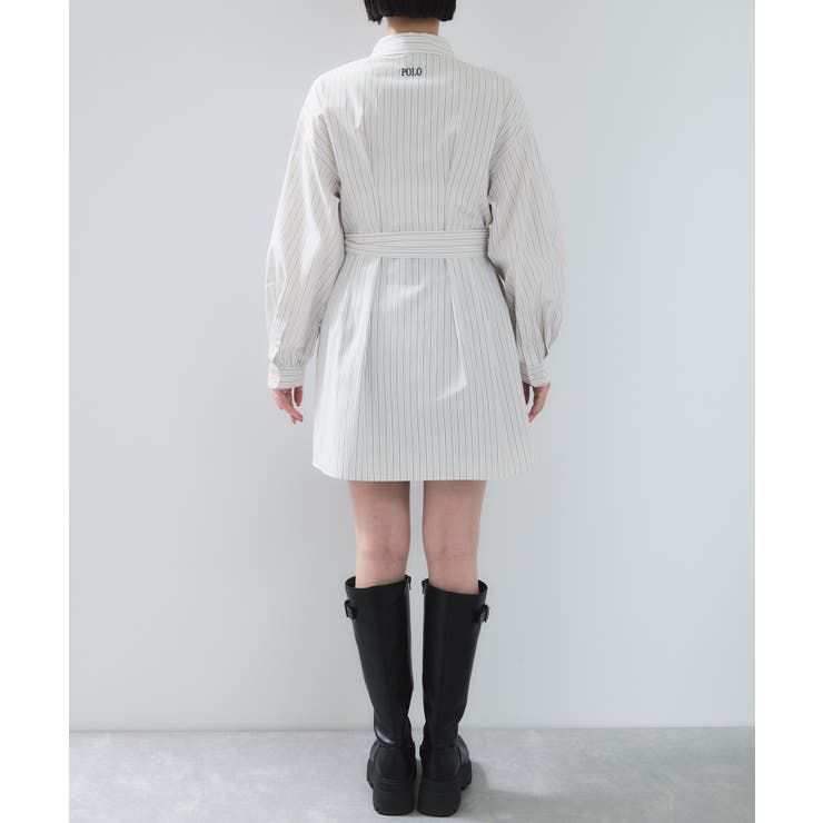 【POLO BCS】VIS別注ウエストタックフレアワンピース/WEB限定 | VIS  | 詳細画像27 