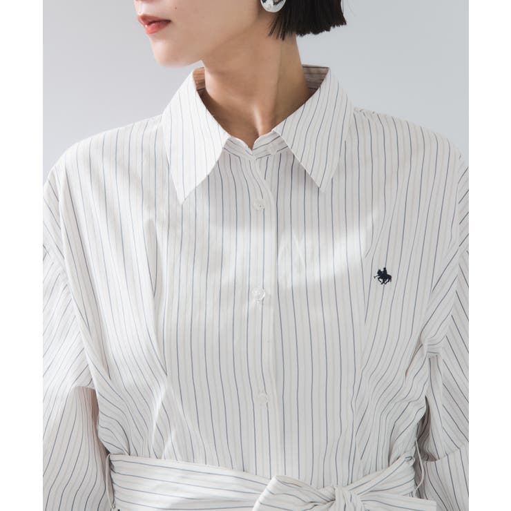 【POLO BCS】VIS別注ウエストタックフレアワンピース/WEB限定 | VIS  | 詳細画像29 