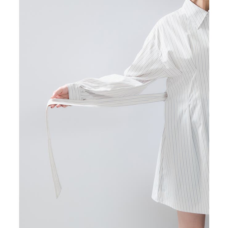 【POLO BCS】VIS別注ウエストタックフレアワンピース/WEB限定 | VIS  | 詳細画像36 