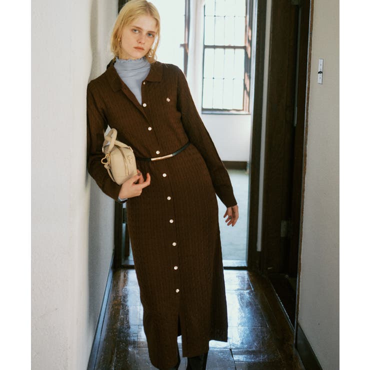 【POLO BCS】VIS別注ニットワンピース | VIS  | 詳細画像1 