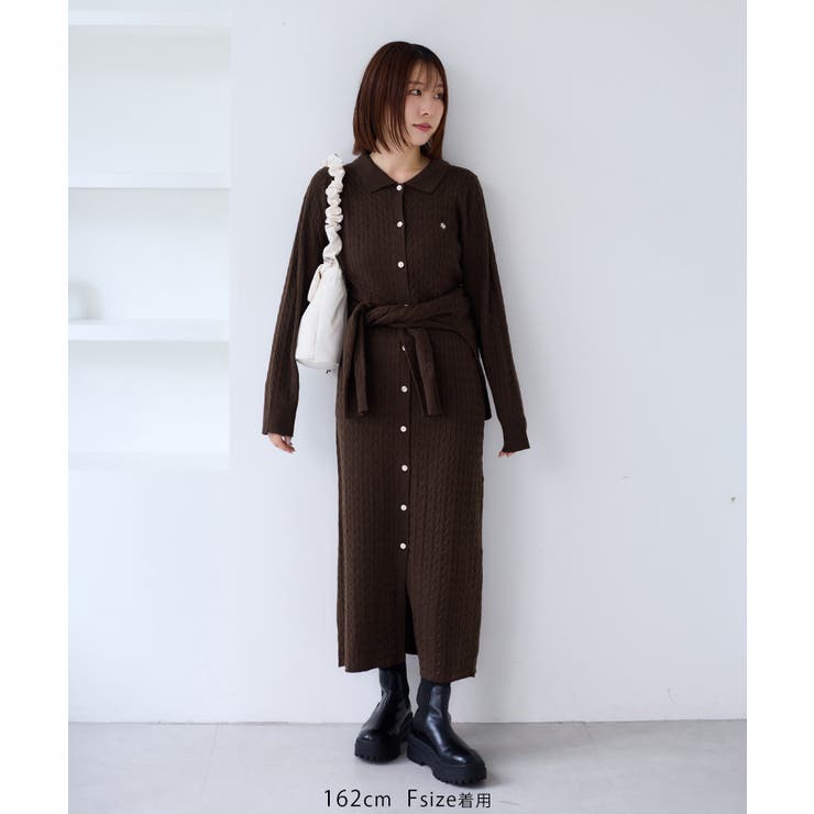 【POLO BCS】VIS別注ニットワンピース | VIS  | 詳細画像20 