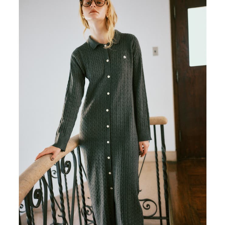 【POLO BCS】VIS別注ニットワンピース | VIS  | 詳細画像5 