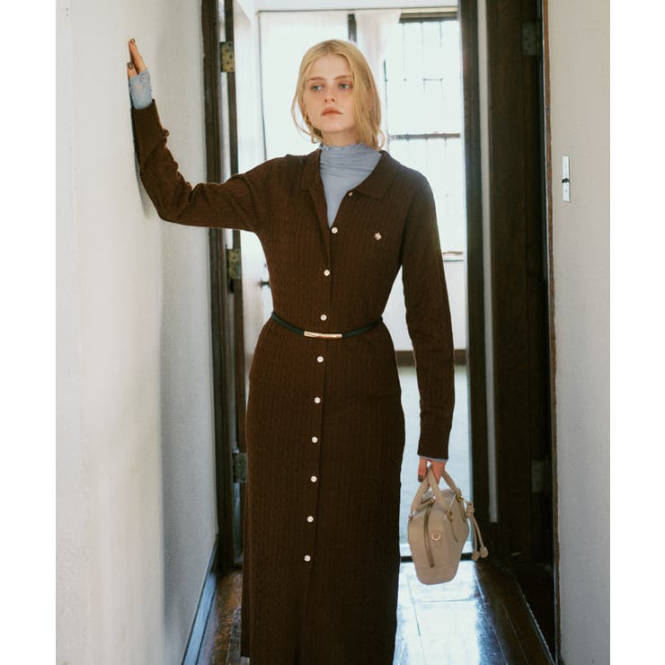 【POLO BCS】VIS別注ニットワンピース | VIS  | 詳細画像7 