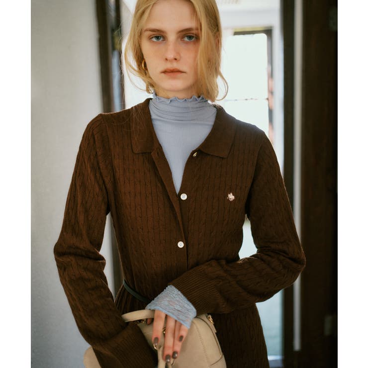 【POLO BCS】VIS別注ニットワンピース | VIS  | 詳細画像8 