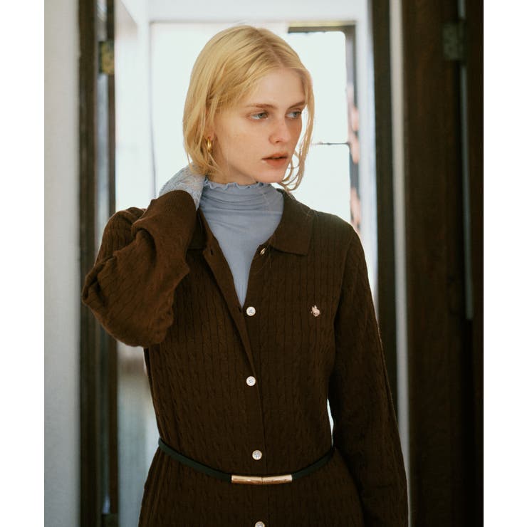 【POLO BCS】VIS別注ニットワンピース | VIS  | 詳細画像9 