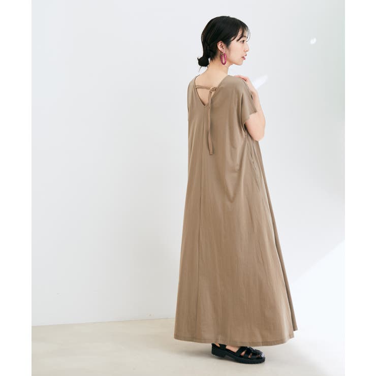 【WEB限定】フレアーカットマキシワンピース | VIS  | 詳細画像12 