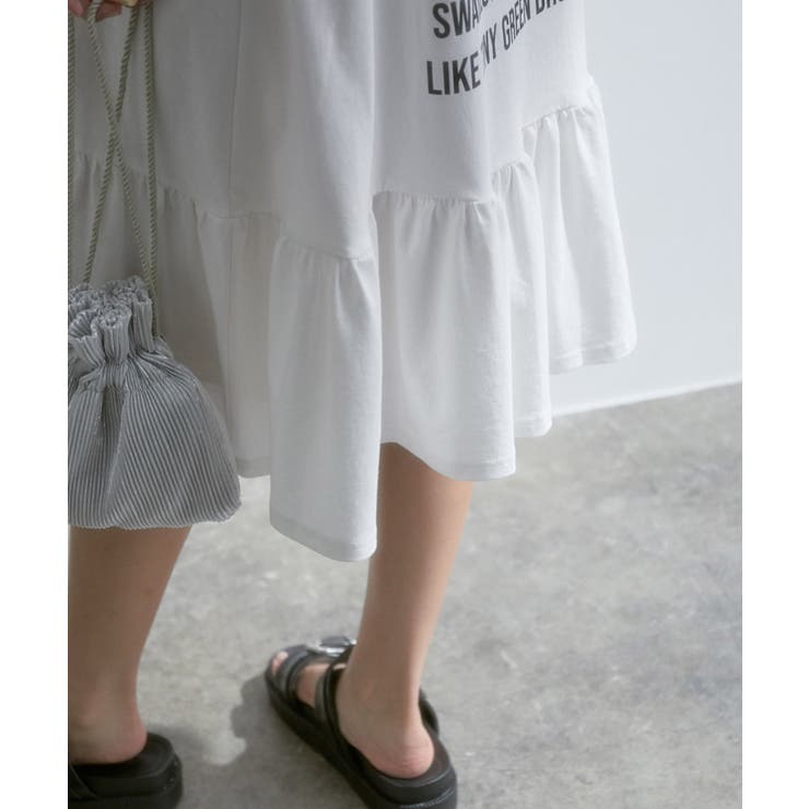 【WEB限定】バックプリントTシャツワンピース | VIS  | 詳細画像5 