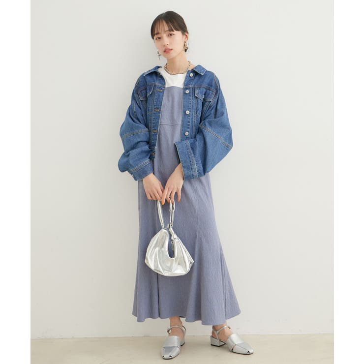 【Lady】【VIS dress】パールブラウスジャガードワンピースセット | VIS  | 詳細画像28 