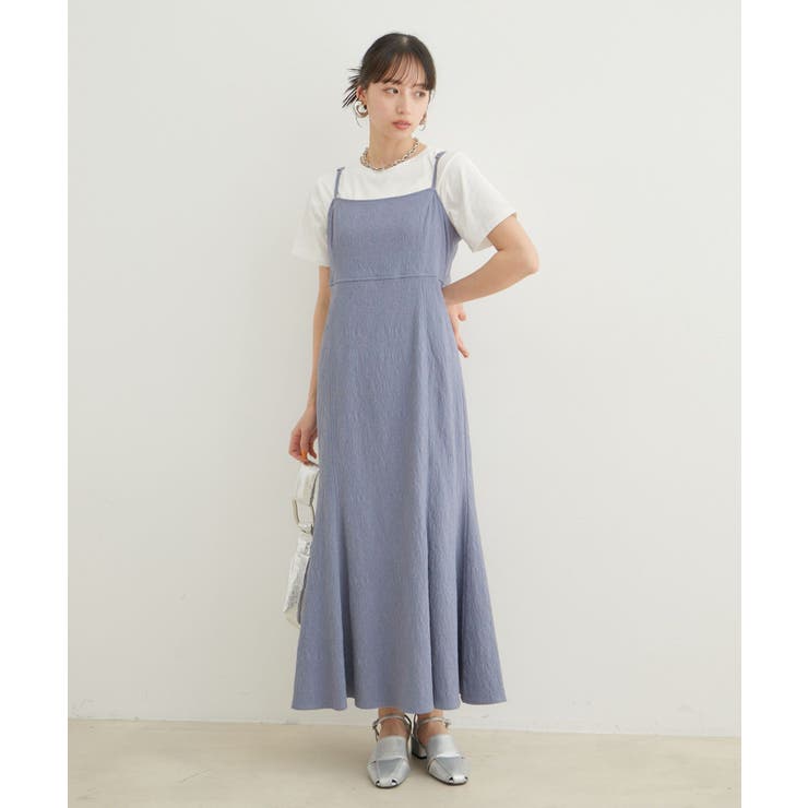 【Lady】【VIS dress】パールブラウスジャガードワンピースセット | VIS  | 詳細画像30 