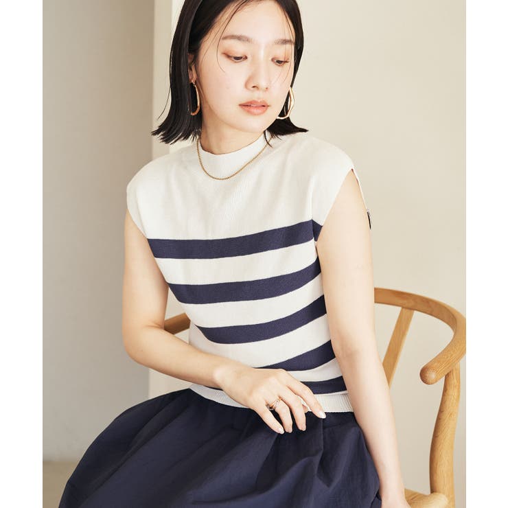 WEB限定】ニットドッキングコクーンワンピース[品番