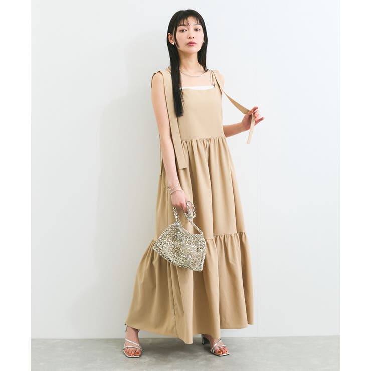 【WEB限定】ロングストラップサマードレス | VIS  | 詳細画像9 