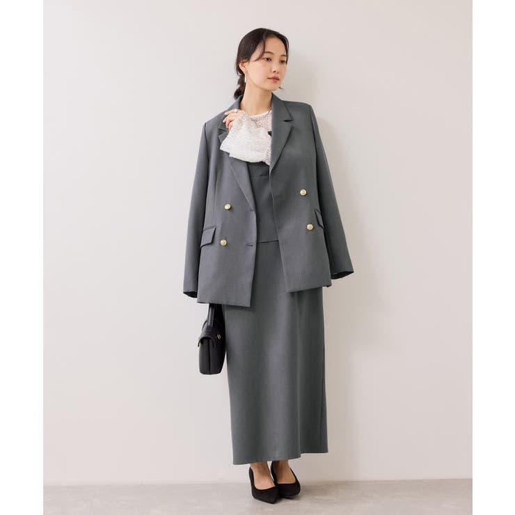 【WEB限定】美easyコンフォートツイルペプラム切替キャミワンピース イージー… | VIS  | 詳細画像11 