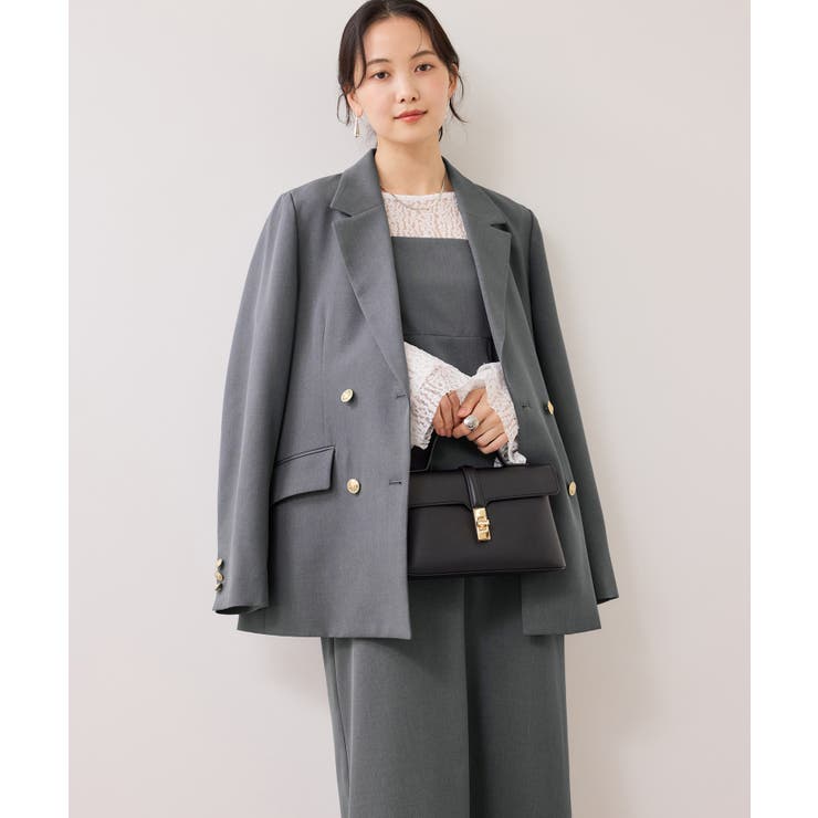 【WEB限定】美easyコンフォートツイルペプラム切替キャミワンピース イージー… | VIS  | 詳細画像12 