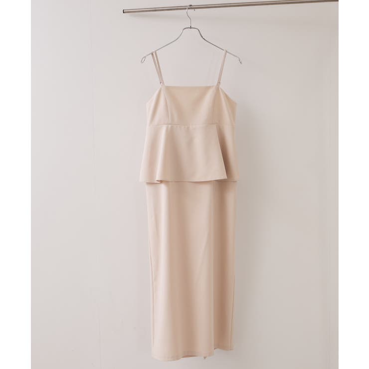 【WEB限定】美easyコンフォートツイルペプラム切替キャミワンピース イージー… | VIS  | 詳細画像29 