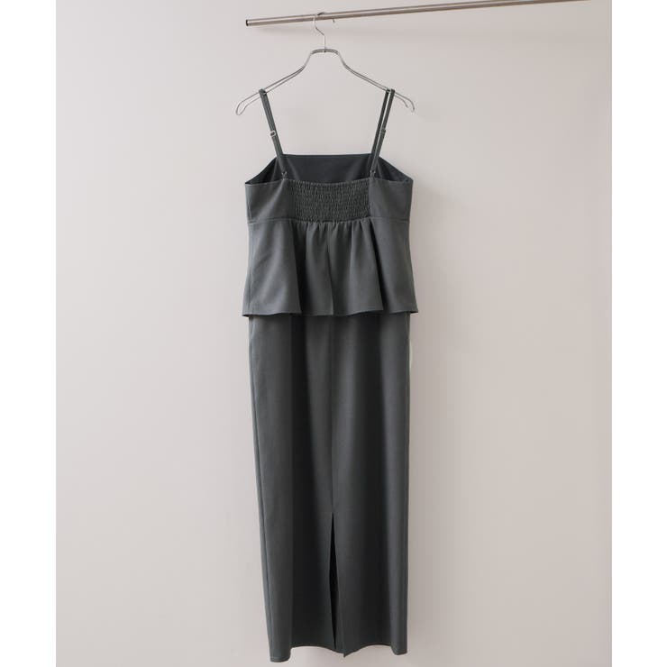 【WEB限定】美easyコンフォートツイルペプラム切替キャミワンピース イージー… | VIS  | 詳細画像34 