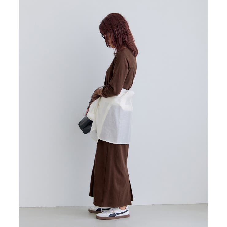 【WEB限定】チュールレイヤード風ワンピース | VIS  | 詳細画像10 