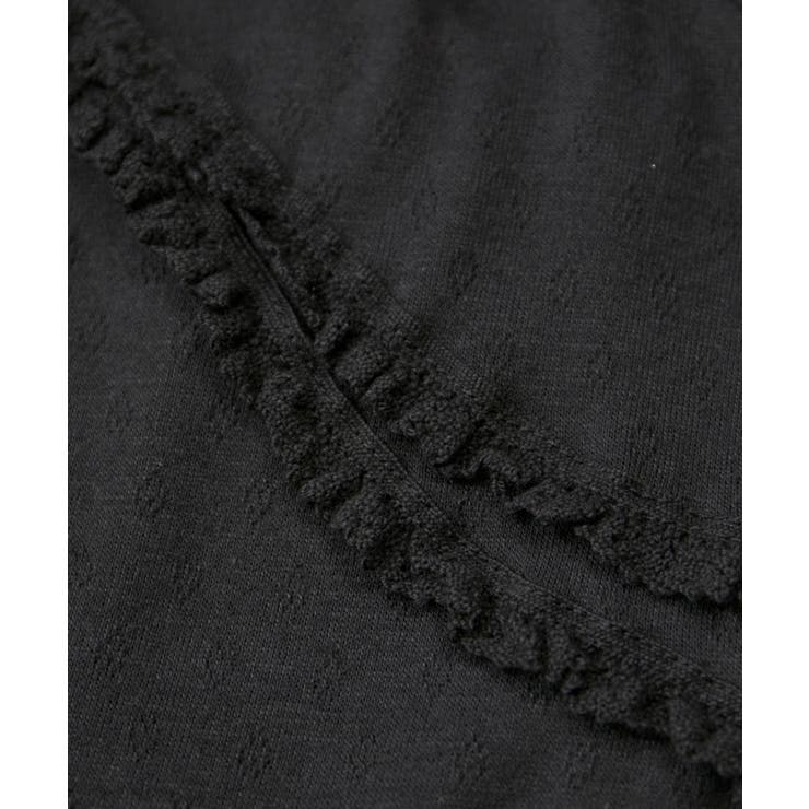 【洗える】パターンメッシュフリルキャミソール | VIS  | 詳細画像20 