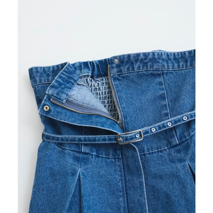 【洗える】デニムフレアベアトップ | VIS  | 詳細画像17 