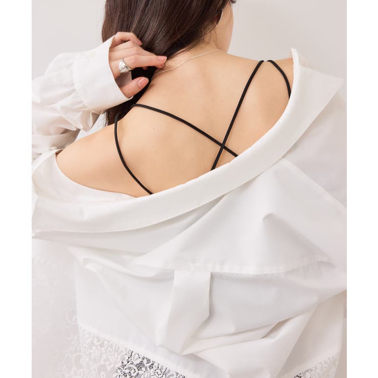 カップ付きアメスリキャミソール/着丈が選べる | VIS  | 詳細画像7 