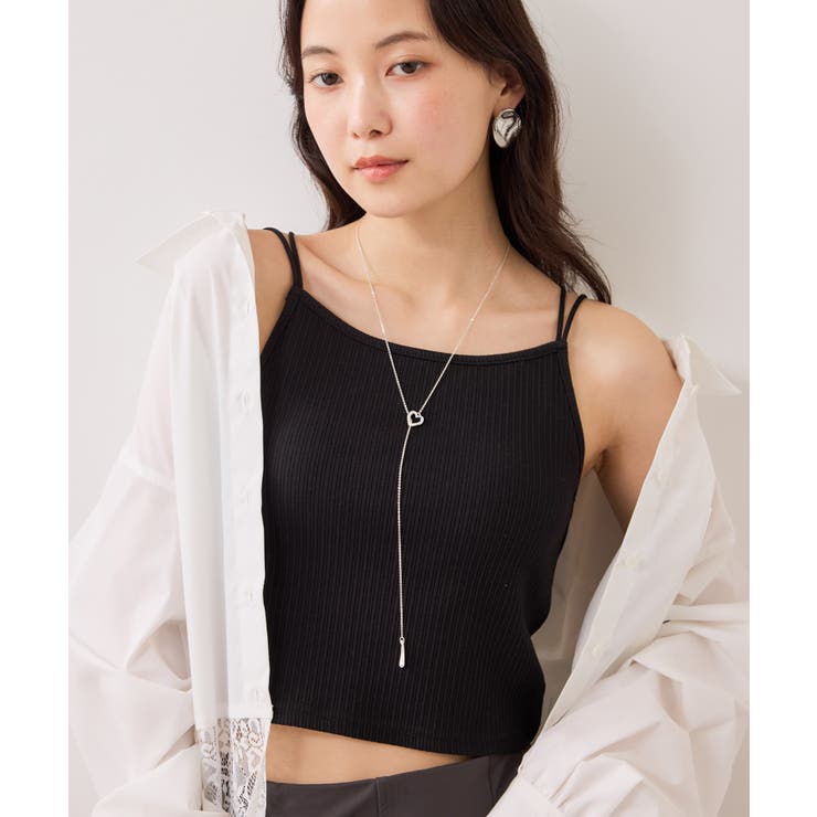 カップ付きアメスリキャミソール/着丈が選べる | VIS  | 詳細画像8 