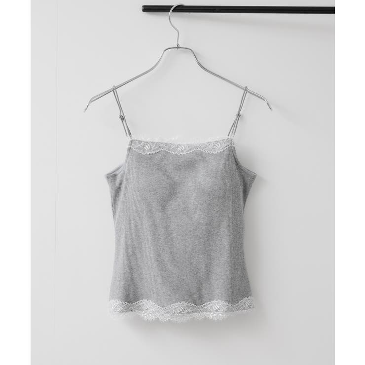 カップ付きレーステレコキャミソール | VIS  | 詳細画像1 