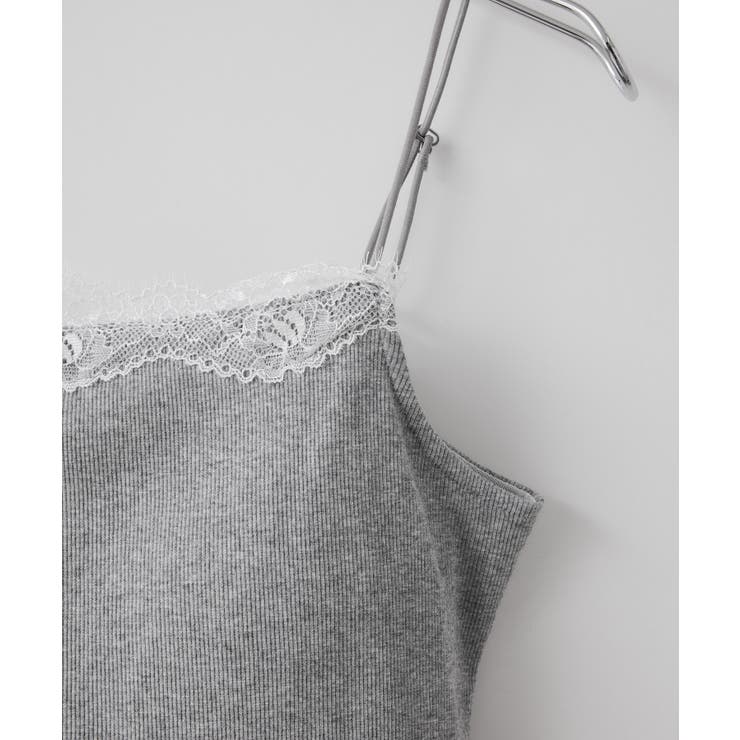 カップ付きレーステレコキャミソール | VIS  | 詳細画像12 