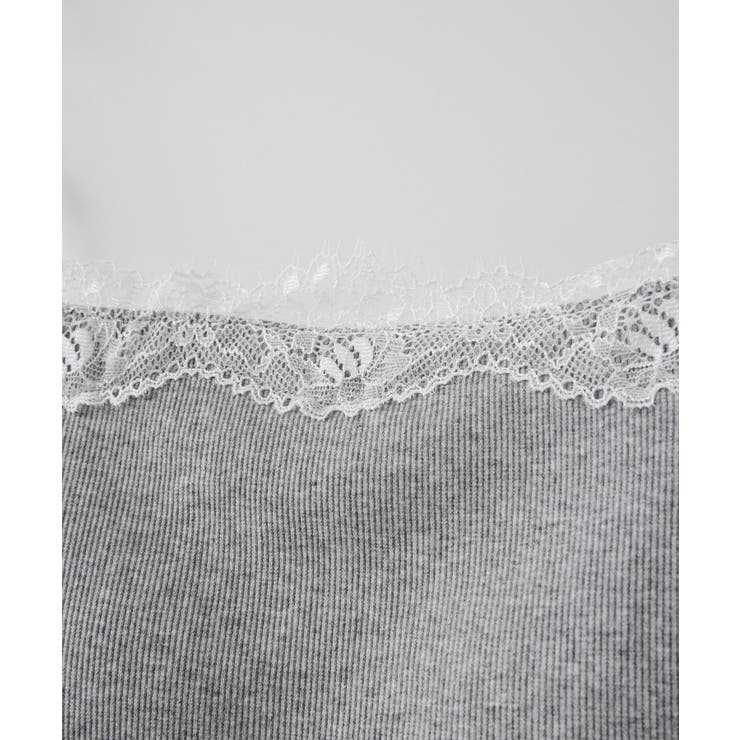 カップ付きレーステレコキャミソール | VIS  | 詳細画像13 