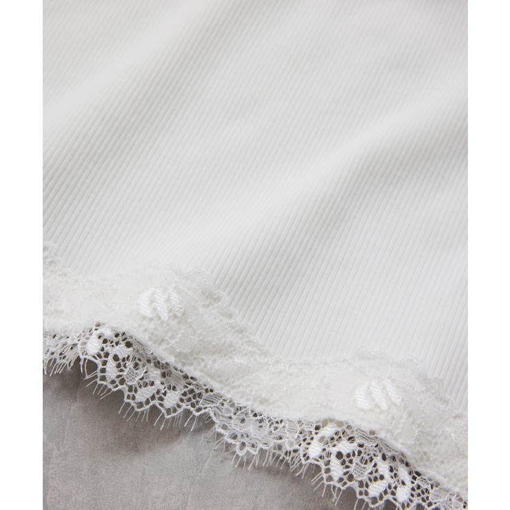 カップ付きレーステレコキャミソール | VIS  | 詳細画像19 