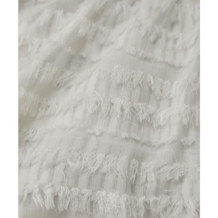 【洗える】フリンジジャガードビスチェ | VIS  | 詳細画像20 