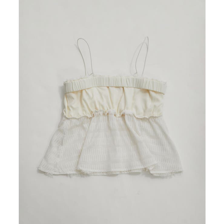 【洗える】フリンジジャガードビスチェ | VIS  | 詳細画像22 