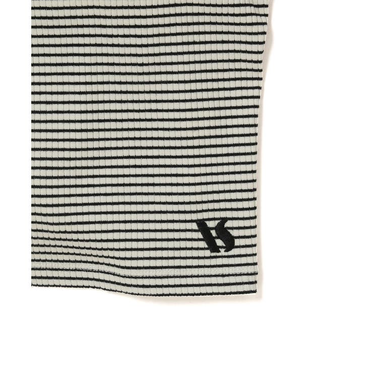 【ViVi12月号掲載】【選べる着丈】カップ付きロゴ刺繍キャミソール【洗える】 | VIS  | 詳細画像15 