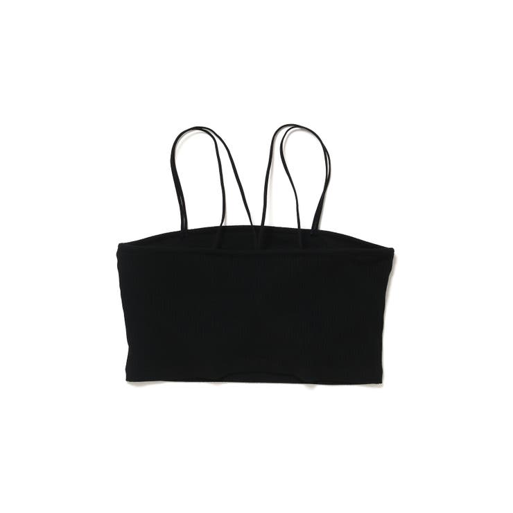 【ViVi12月号掲載】【選べる着丈】カップ付きロゴ刺繍キャミソール【洗える】 | VIS  | 詳細画像18 