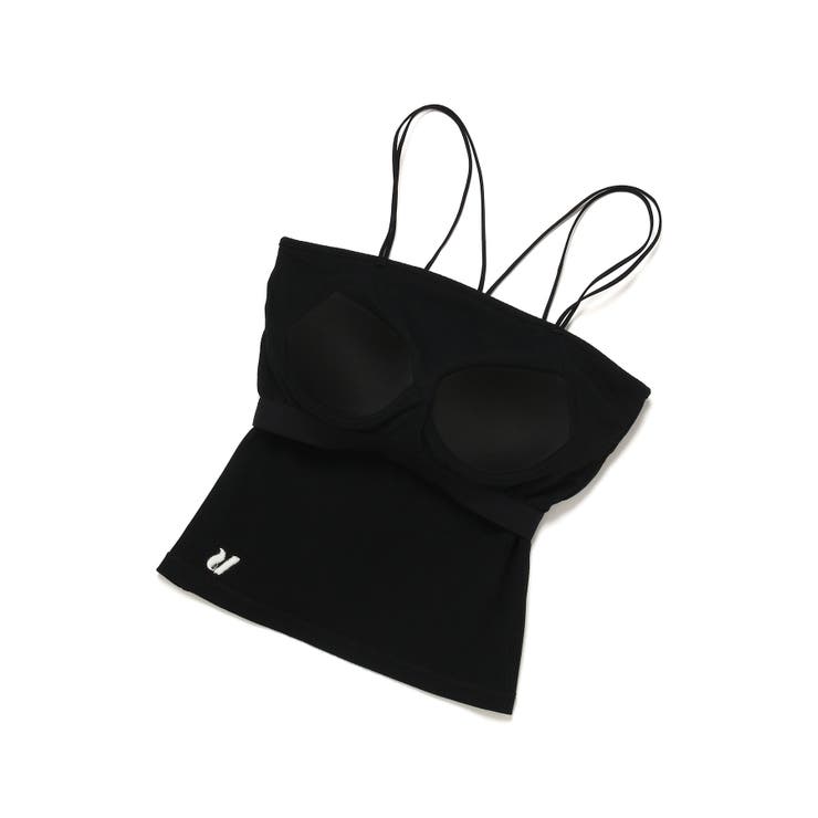 【ViVi12月号掲載】【選べる着丈】カップ付きロゴ刺繍キャミソール【洗える】 | VIS  | 詳細画像23 