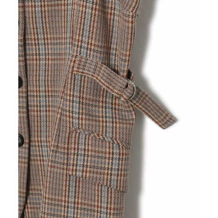 セットアップ対応】フロントボタンビスチェ【洗える】[品番