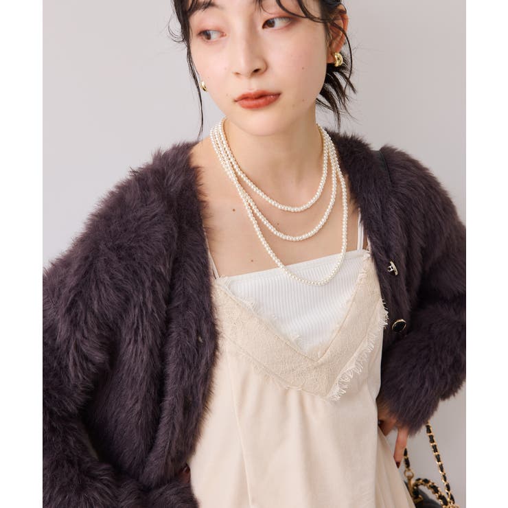 ベロアレースキャミチュニック | VIS  | 詳細画像13 