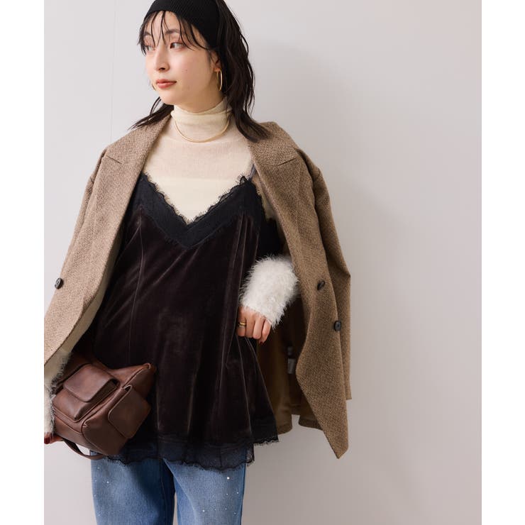 ベロアレースキャミチュニック | VIS  | 詳細画像9 