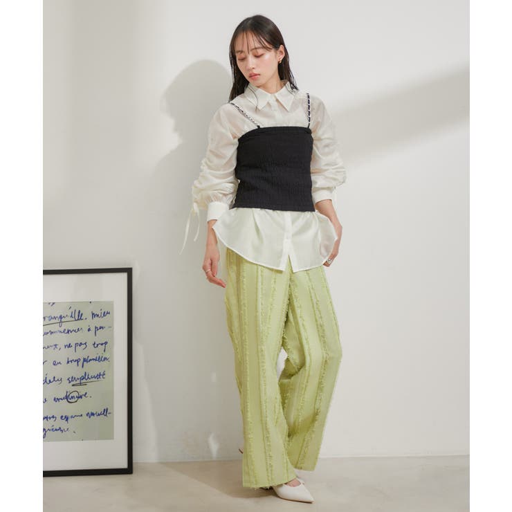 シャーリングキャミビスチェ | VIS  | 詳細画像6 