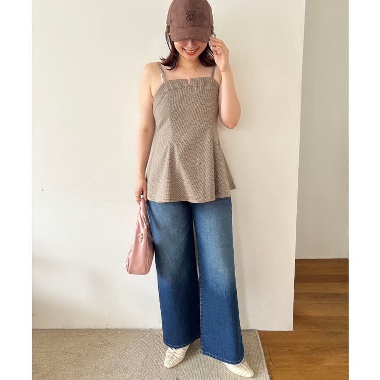 【美easy】ウーリッシュチュニック丈ビスチェ【セットアップ対応/洗える】 | VIS  | 詳細画像36 