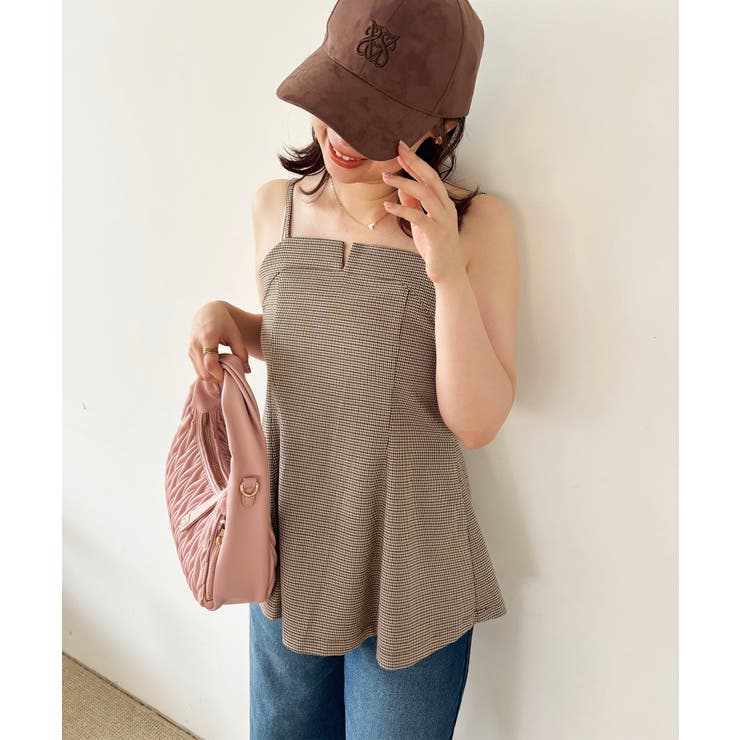 【美easy】ウーリッシュチュニック丈ビスチェ【セットアップ対応/洗える】 | VIS  | 詳細画像38 