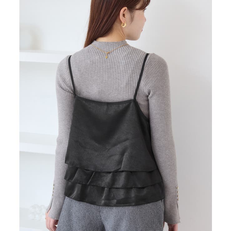 【WEB限定】サテンフリルビスチェ/2WAY | VIS  | 詳細画像10 